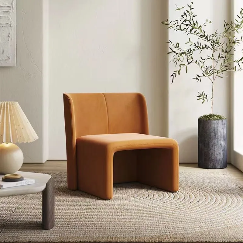 Light luxury single fabric sofa chair living room simple sales office negotiation reception leisure chair
Light luxury single fabric sofa chair living room simple sales office negotiation reception leisure chair