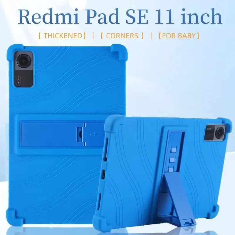 For Xiaomi Redmi Pad SE 11 Inch 2023 Silicon Cover for Redmi Pad SE 11 Stand Shockproof Tablet Cover Coque Capa Kid Case Soft
For Xiaomi Redmi Pad SE 11 Inch 2023 Silicon Cover for Redmi Pad SE 11 Stand Shockproof Tablet Cover Coque Capa Kid Case Soft