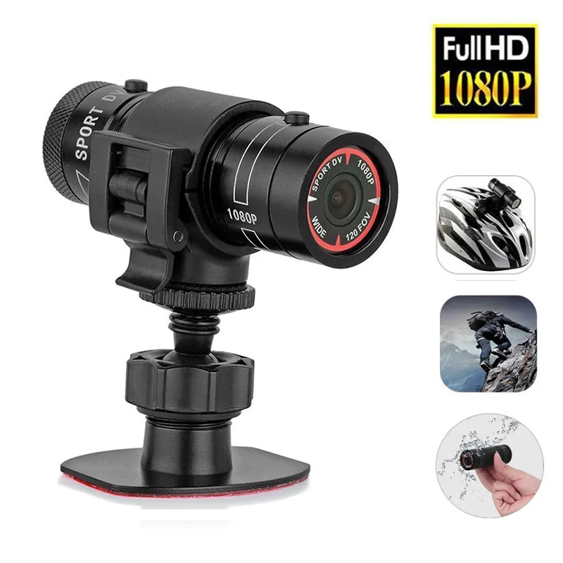 F9 Action Camera HD 1080P Bike Motorcycle Helmet Camera Outdoor Sport DV Video DVR Audio Recorder Dash Cam For Car Bicycle
F9 Action Camera HD 1080P Bike Motorcycle Helmet Camera Outdoor Sport DV Video DVR Audio Recorder Dash Cam For Car Bicycle