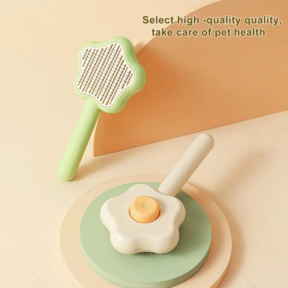 Self-cleaning Pet Brush for Dogs Cats Effortless Pet Grooming Anti-slip Pentagram Comb Set for Cats Dogs for Removing
Self-cleaning Pet Brush for Dogs Cats Effortless Pet Grooming Anti-slip Pentagram Comb Set for Cats Dogs for Removing