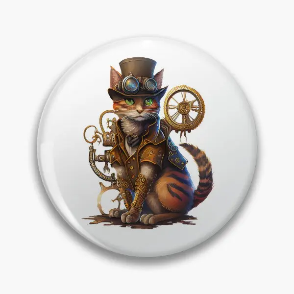 Steampunk Cat Soft Button Pin Decor Lover Clothes Cute Jewelry Badge Lapel Pin Collar Cartoon Fashion Metal Women Gift Funny
Steampunk Cat Soft Button Pin Decor Lover Clothes Cute Jewelry Badge Lapel Pin Collar Cartoon Fashion Metal Women Gift Funny