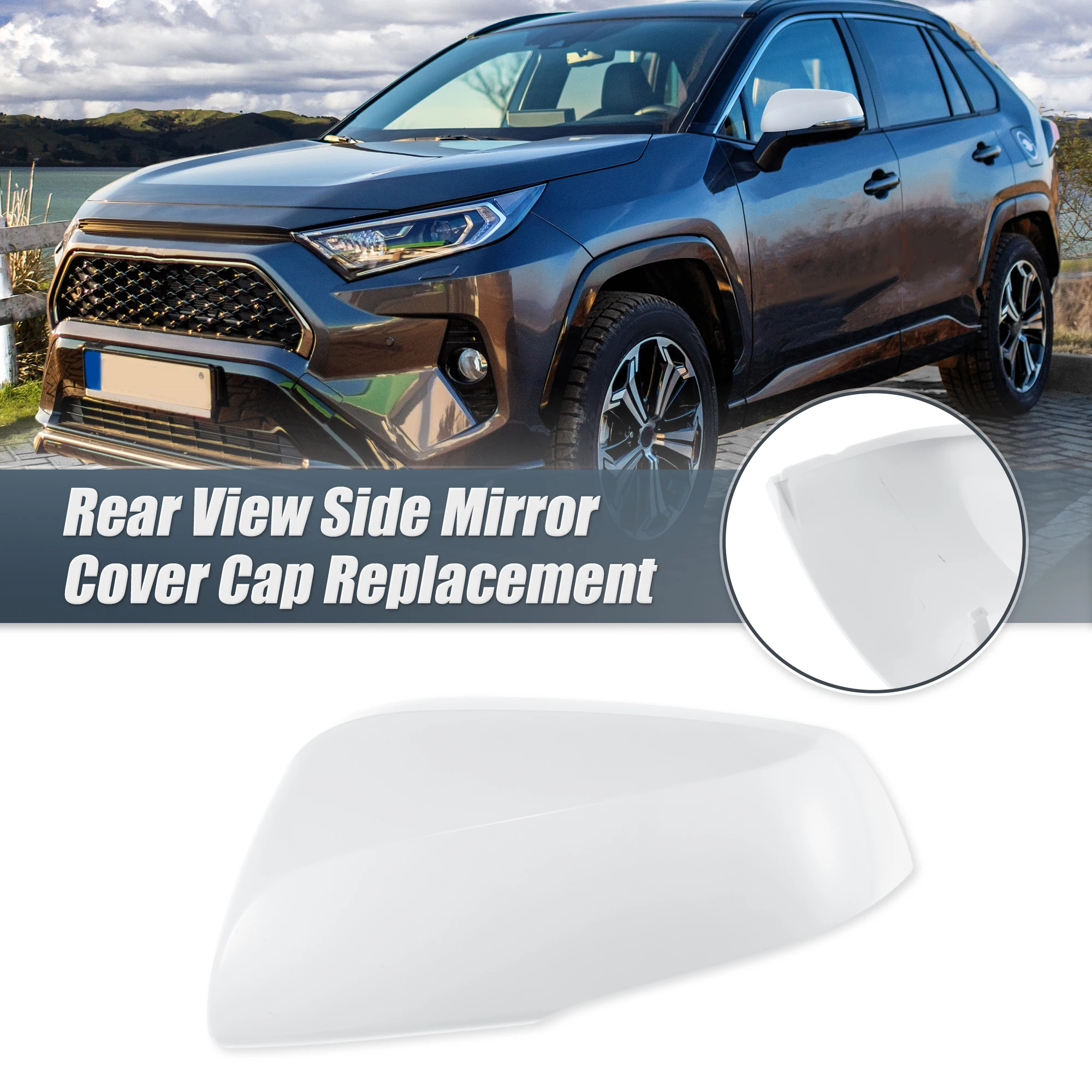 UXCELL, запасная крышка для автомобиля, белая для Toyota RAV4 2019-2023, зеркальные защитные крышки, отделка для внешней отделки
UXCELL, запасная крышка для автомобиля, белая для Toyota RAV4 2019-2023, зеркальные защитные крышки, отделка для внешней отделки