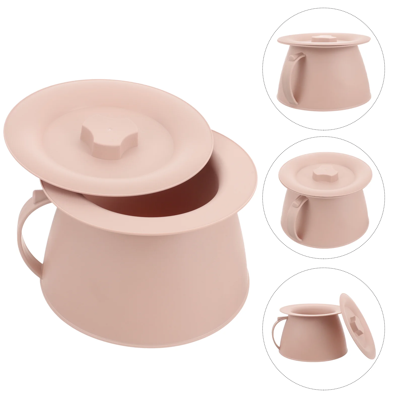 Plastic Bedpan Bedside Urinal Bottle Handle And Cover Urinal Toilet Night Urine Jug Urine Container Pot Adults Car Travel
Plastic Bedpan Bedside Urinal Bottle Handle And Cover Urinal Toilet Night Urine Jug Urine Container Pot Adults Car Travel
