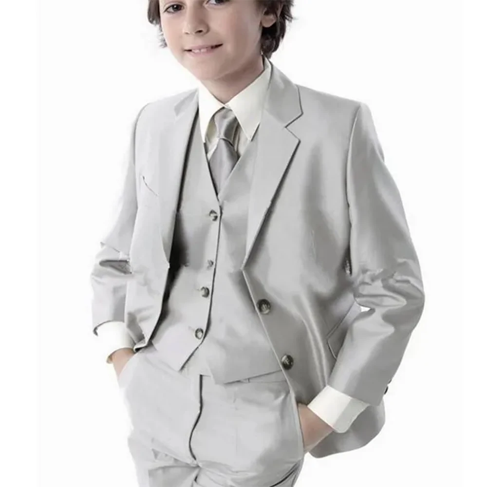 Classic Social Suits for Children High Quality Boy's 3 Pieces Suit Boy Child Wedding Tuxedo Jackets Vest Pants Kids Costumes
Classic Social Suits for Children High Quality Boy's 3 Pieces Suit Boy Child Wedding Tuxedo Jackets Vest Pants Kids Costumes
