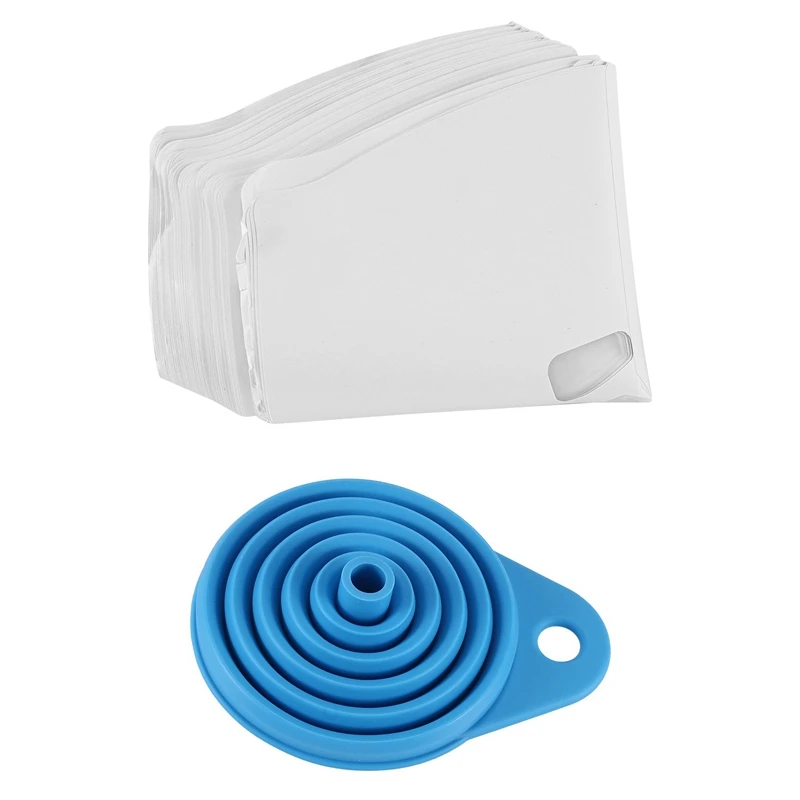 100Pack 100 Micrometre Paint Cone Paint Strainers With 2 Pcs Silicone Funnel,100 Micrometre Paint Filter With Fine Nylon
100Pack 100 Micrometre Paint Cone Paint Strainers With 2 Pcs Silicone Funnel,100 Micrometre Paint Filter With Fine Nylon