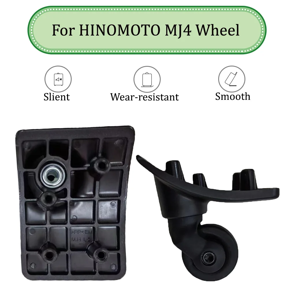 

For HINOMOTO MJ4 Universal Wheel Trolley Case Wheel Replacement Luggage Pulley Sliding Casters Slient Wear-resistant Repair