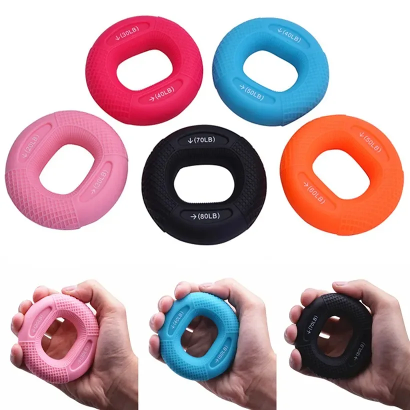 Silica Gel Exercise Adjustable Grip 20-80LB Ring Finger Forearm Trainer Carpal Expander Muscle Building Gym Fitness Portable
Silica Gel Exercise Adjustable Grip 20-80LB Ring Finger Forearm Trainer Carpal Expander Muscle Building Gym Fitness Portable