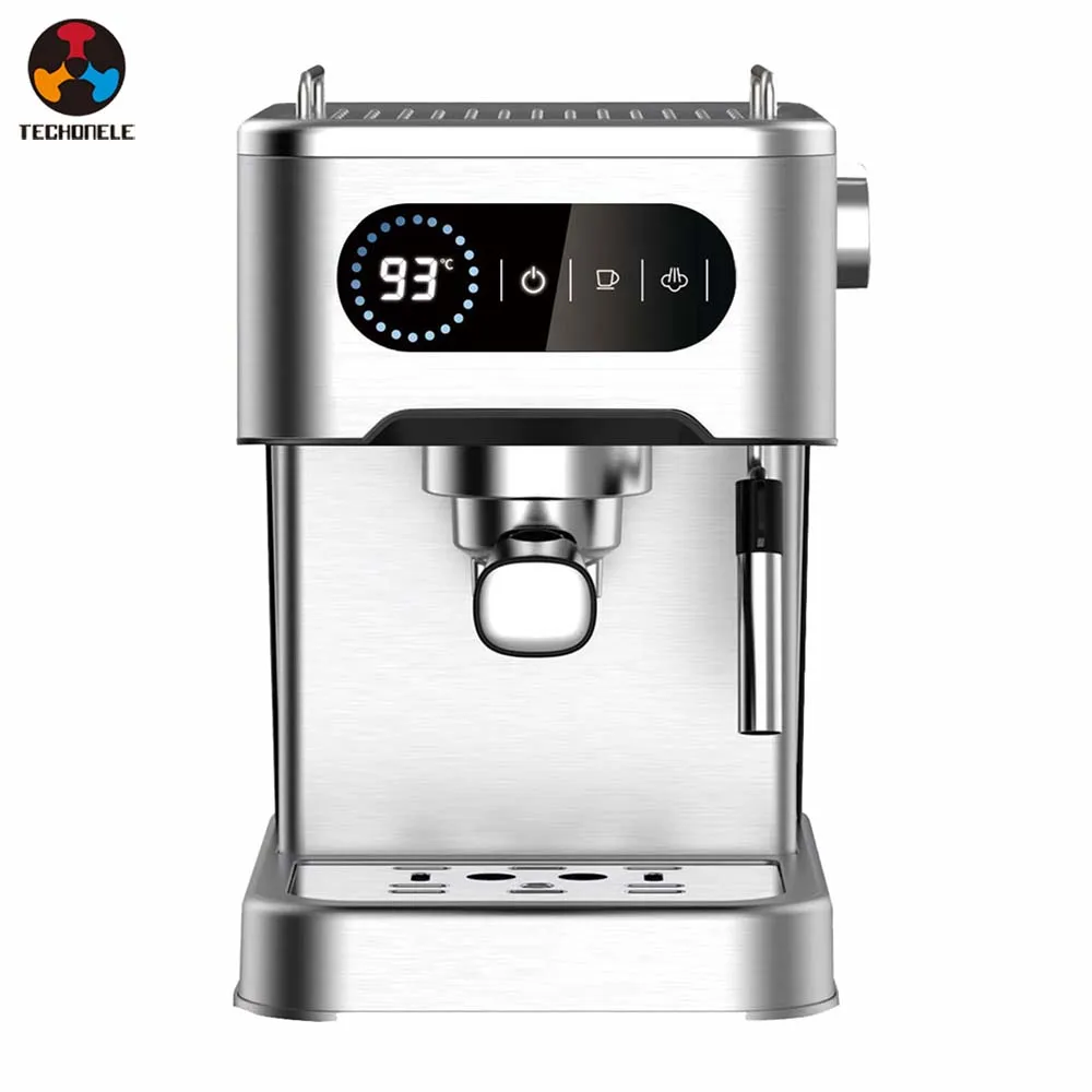 15 bar Professional Espresso Coffee Machine Stainless Steel Coffee Maker home stainless steel automatic screen Commercial Coffe
15 bar Professional Espresso Coffee Machine Stainless Steel Coffee Maker home stainless steel automatic screen Commercial Coffe