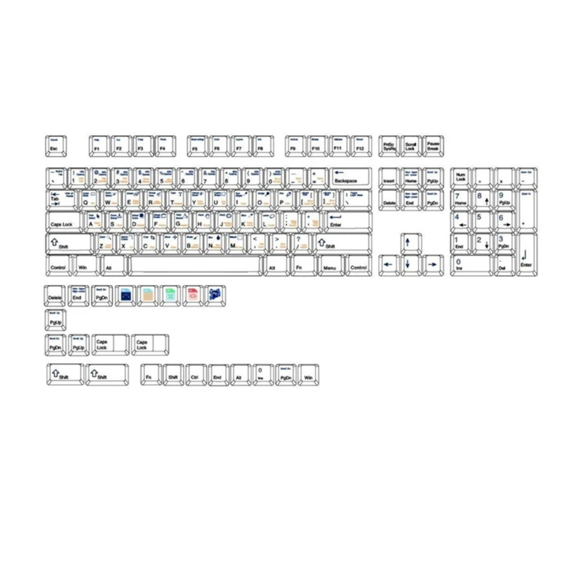 127 PS Photoshops PBT DyeSublimation Набор клавишных колпачков Клавиатуры с профилем Cherry Колпачки для клавиш
127 PS Photoshops PBT DyeSublimation Набор клавишных колпачков Клавиатуры с профилем Cherry Колпачки для клавиш