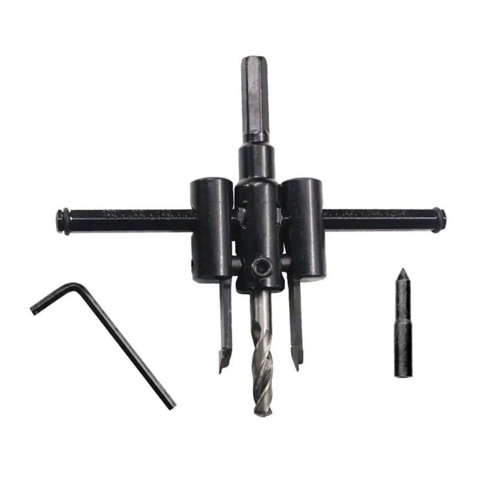 1Set Circle Hole Cutting Drill Bit 120-300mm Adjustable Wood Circle Hole Cutting Drill Bit 30mm Depth Alloy Blade Power Tools
1Set Circle Hole Cutting Drill Bit 120-300mm Adjustable Wood Circle Hole Cutting Drill Bit 30mm Depth Alloy Blade Power Tools