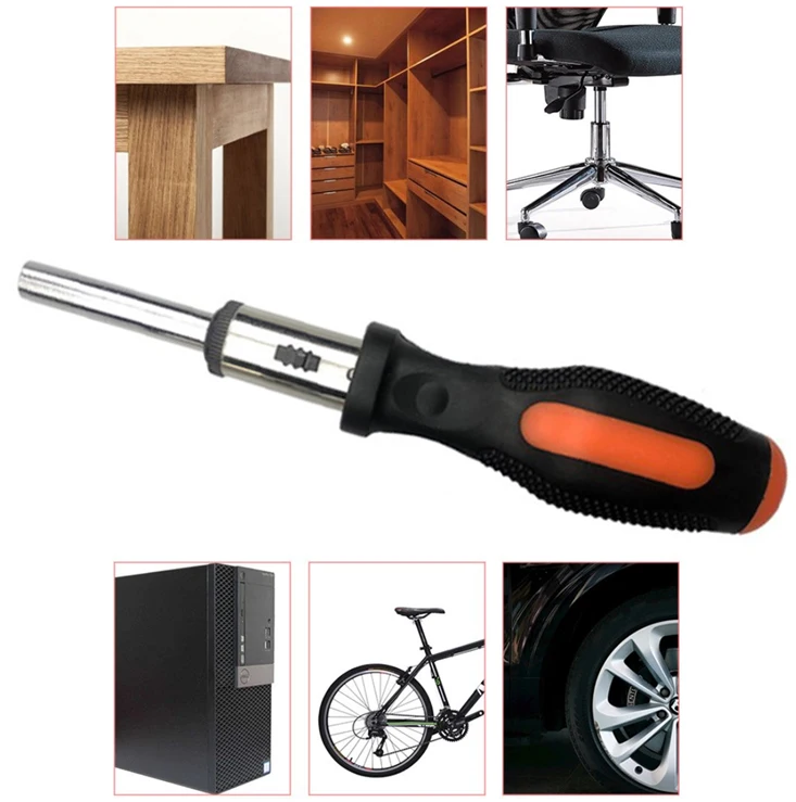 6.35mm Ratchet Screwdriver Bits Holder Straight Handle Screwdriver Extension Socket Ratchet Multi-function Hand Operated Tools
6.35mm Ratchet Screwdriver Bits Holder Straight Handle Screwdriver Extension Socket Ratchet Multi-function Hand Operated Tools
