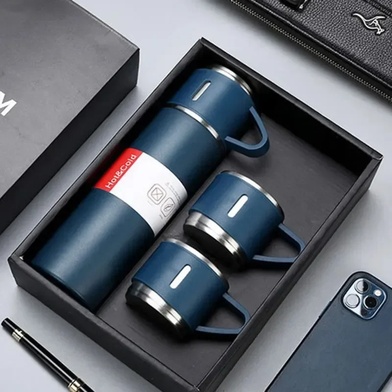 Portable Stainless Steel Thermos for Coffee Leak Proof Vacuum Tumbler Travel Mug Business Trip Water Bottle Business Gift
Portable Stainless Steel Thermos for Coffee Leak Proof Vacuum Tumbler Travel Mug Business Trip Water Bottle Business Gift