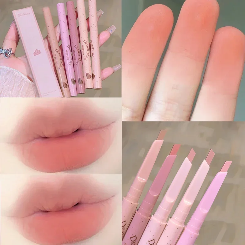 

Smooth Contouring Lip Liner Pen Makeup Matte Outline 3D Lips Lipstick Pencil Waterproof Lasting Nude Pink Lip Tint Lips Cosmetic