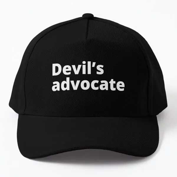 

Devil Is Advocate Baseball Cap Hat Mens Bonnet Printed Fish Boys Black Outdoor Casual Spring Czapka Snapback Casquette Sport