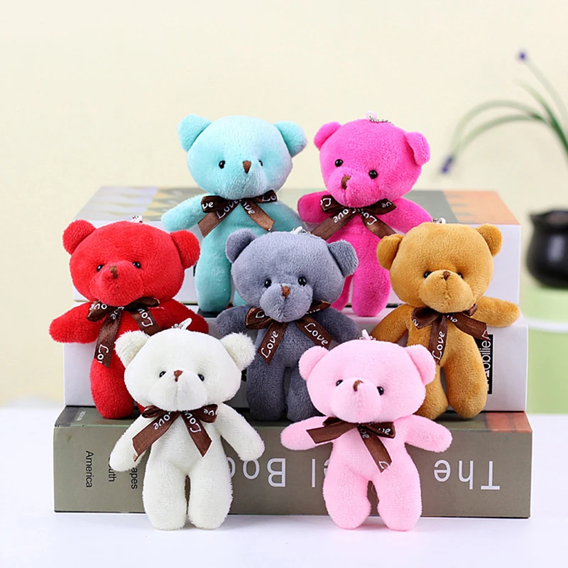 Bear Plush Toys Mini Teddy Bear Dolls Toy Bear Pendant costume creative Pendant Party Wedding Keychain Bag Pendant Teddy Doll
Bear Plush Toys Mini Teddy Bear Dolls Toy Bear Pendant costume creative Pendant Party Wedding Keychain Bag Pendant Teddy Doll