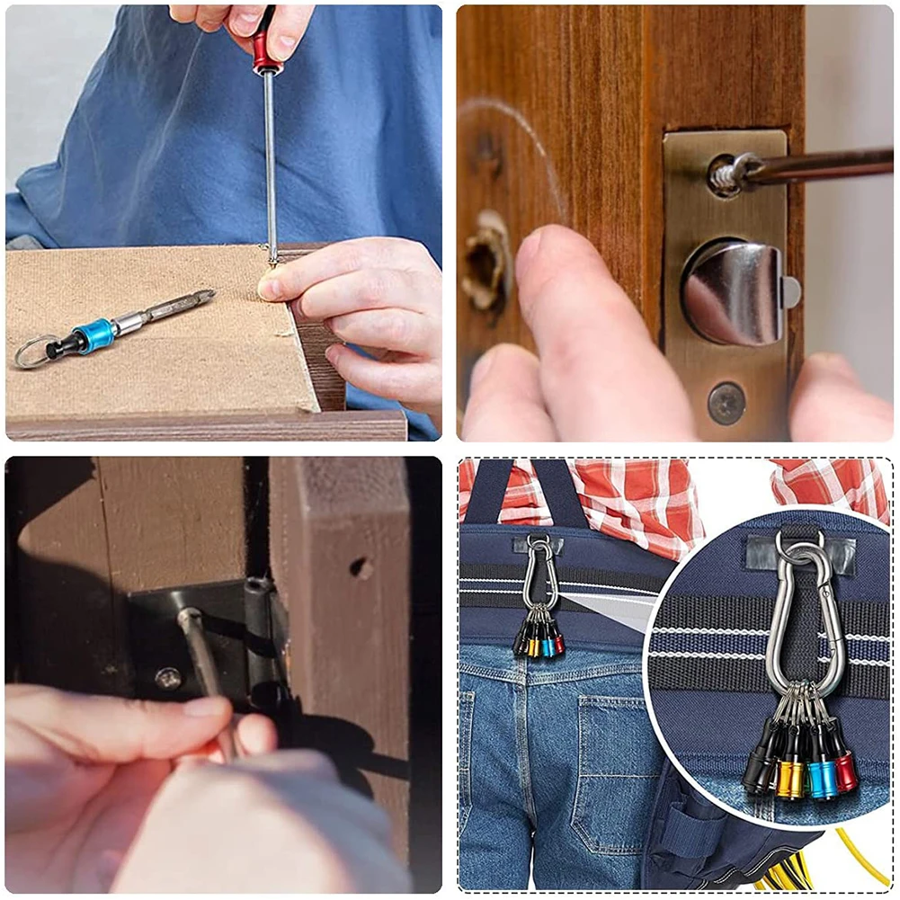 Keychain Screw Adapter Extension Bars Keychain 6.35mm 7PCS Aluminum Alloy Extension Bar Keychain Screw Adapter
Keychain Screw Adapter Extension Bars Keychain 6.35mm 7PCS Aluminum Alloy Extension Bar Keychain Screw Adapter