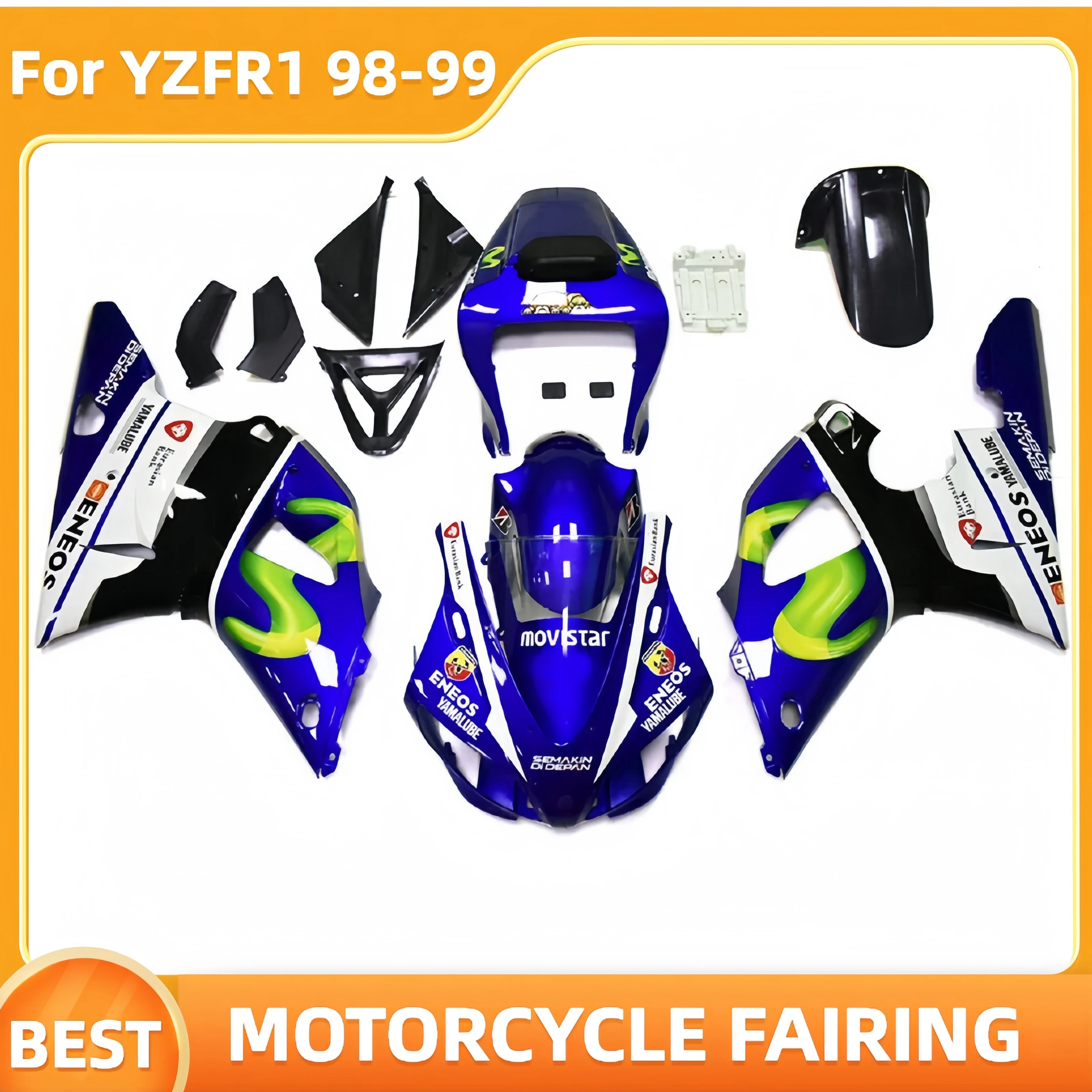 Мотоциклетные детали для YAMAHA 1998 1999 1000 CC YZF-1000 98-99 кузов YZF R1 YZFR1 ремонт гоночного кузова ABS Обтекатели
Мотоциклетные детали для YAMAHA 1998 1999 1000 CC YZF-1000 98-99 кузов YZF R1 YZFR1 ремонт гоночного кузова ABS Обтекатели