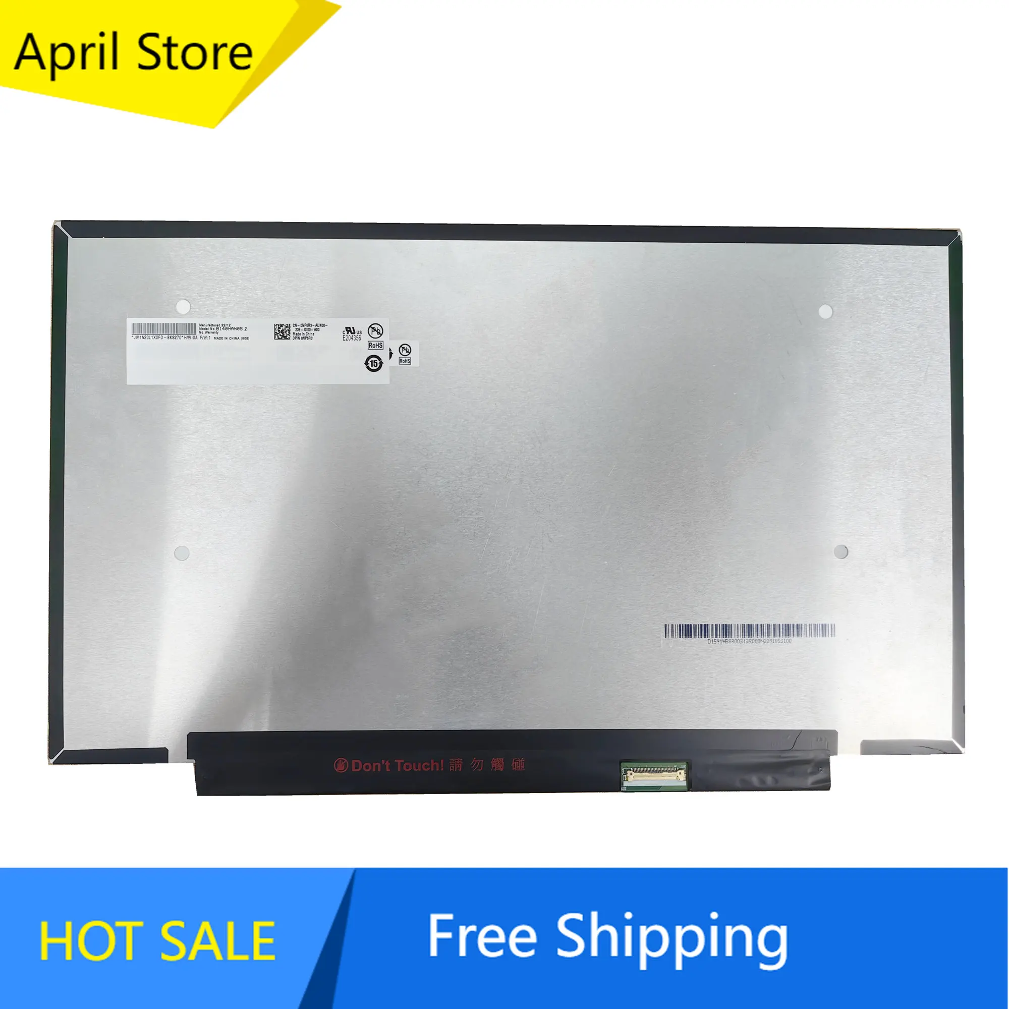 Матрица ЖК-экрана B140HAN05.2 14,0 дюйма IPS для ноутбука, матрица 1920*1080 EDP, 30 контактов
Матрица ЖК-экрана B140HAN05.2 14,0 дюйма IPS для ноутбука, матрица 1920*1080 EDP, 30 контактов