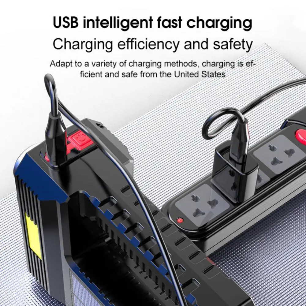 Портативная лампа высокой производительности с Usb-зарядкой, водонепроницаемая, супер яркая, 1200 мА/ч, наружное освещение, электрическая Ipx4 водонепроницаемая
Портативная лампа высокой производительности с Usb-зарядкой, водонепроницаемая, супер яркая, 1200 мА/ч, наружное освещение, электрическая Ipx4 водонепроницаемая