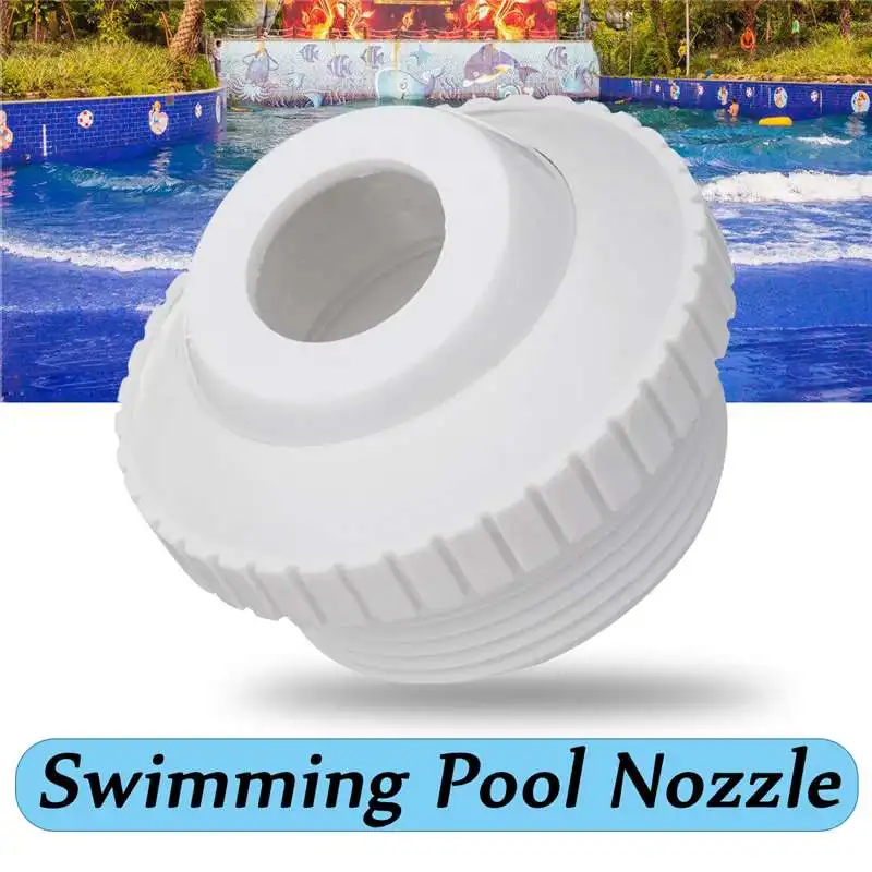 1.5inch Swimming Pool Spa Return Jet Spout Adjustable Water Inlet Outlet Massage Nozzle Bathtub Pipe Connector Pool Accessories 
1.5inch Swimming Pool Spa Return Jet Spout Adjustable Water Inlet Outlet Massage Nozzle Bathtub Pipe Connector Pool Accessories