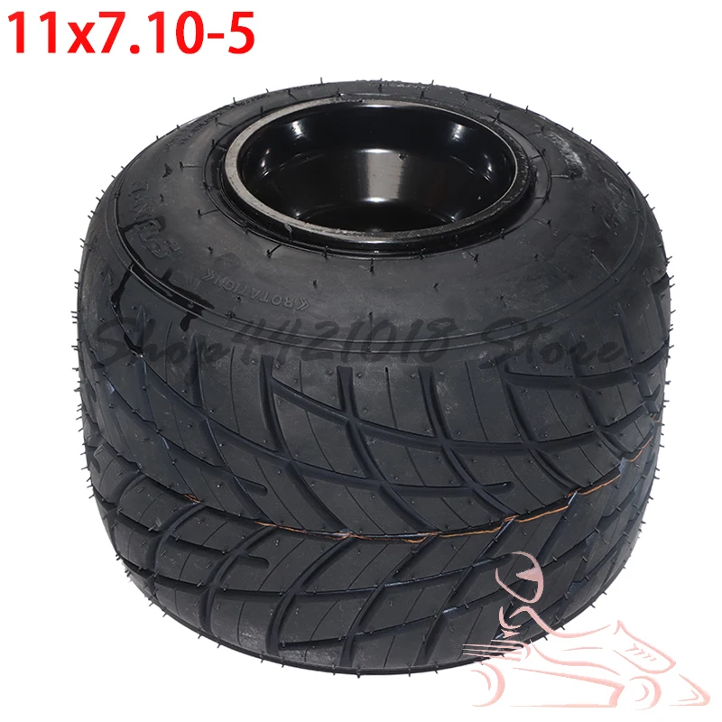 Used for racing kart tires 5 inch 11x7.10-5 anti-skid rain tubeless with wheel accessories
Used for racing kart tires 5 inch 11x7.10-5 anti-skid rain tubeless with wheel accessories