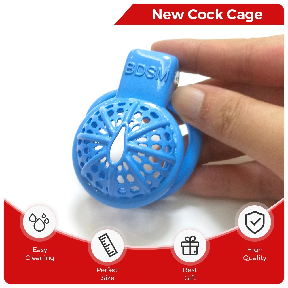 

Shiny Round Pan Sissy Chastity Devices Small Cock Cage With Cockring Lock Bondage BDSM Gay Ladyboy Sex Toys Adult Sex Shop