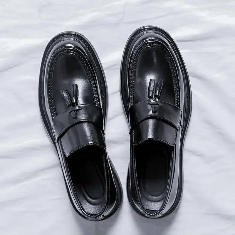 Spring and Autumn Men's Formal Wear Platform Leather Business Derby Formal Shoes Wedding Shoes Oxford Party
Spring and Autumn Men's Formal Wear Platform Leather Business Derby Formal Shoes Wedding Shoes Oxford Party