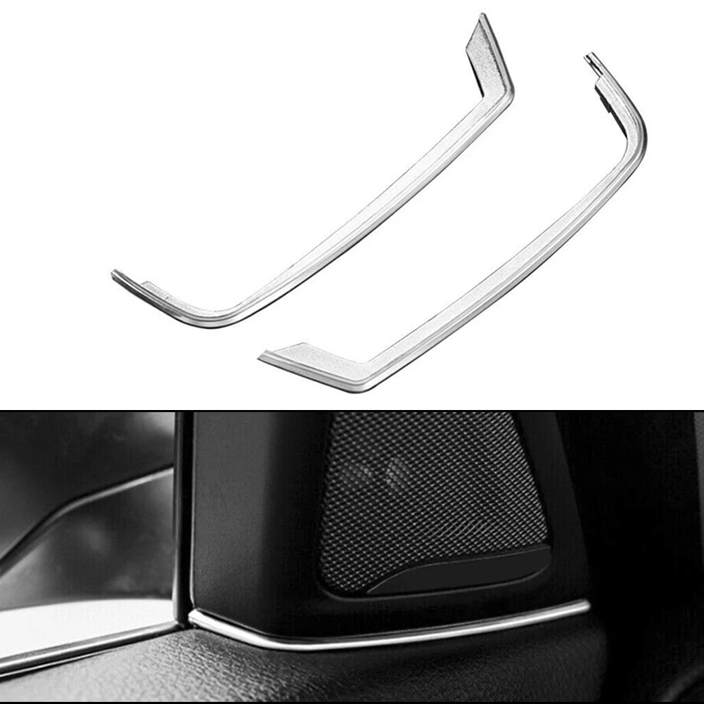For BMW 5 Series F10 2014-2016 A-Pillar Tweeter Speaker Gap Strip Cover Trim Pair Silver Car Interior Accessories
For BMW 5 Series F10 2014-2016 A-Pillar Tweeter Speaker Gap Strip Cover Trim Pair Silver Car Interior Accessories
