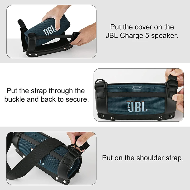 ZOPRORE Hard EVA Case for JBL Charge 5 Portable Bluetooth Speaker Travel Carrying Protective Case Cover with Strap ZOPRORE Hard EVA Case for JBL Charge 5 Portable Bluetooth Speaker Travel Carrying Protective Case Cover with Strap