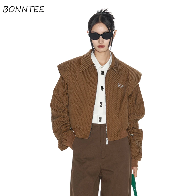 

Basic Jackets Women Spring Daily Harajuku Popular All-match Korean Style Streetwear Simple Leisure New Arrival Hot Selling Ins