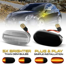 2Pcs LED Dynamic Side Marker Light Turn Signal Blinker Lamps For Alfa Romeo 147 937 GT MiTo 955 For Fiat Bravo mk2 198
2Pcs LED Dynamic Side Marker Light Turn Signal Blinker Lamps For Alfa Romeo 147 937 GT MiTo 955 For Fiat Bravo mk2 198