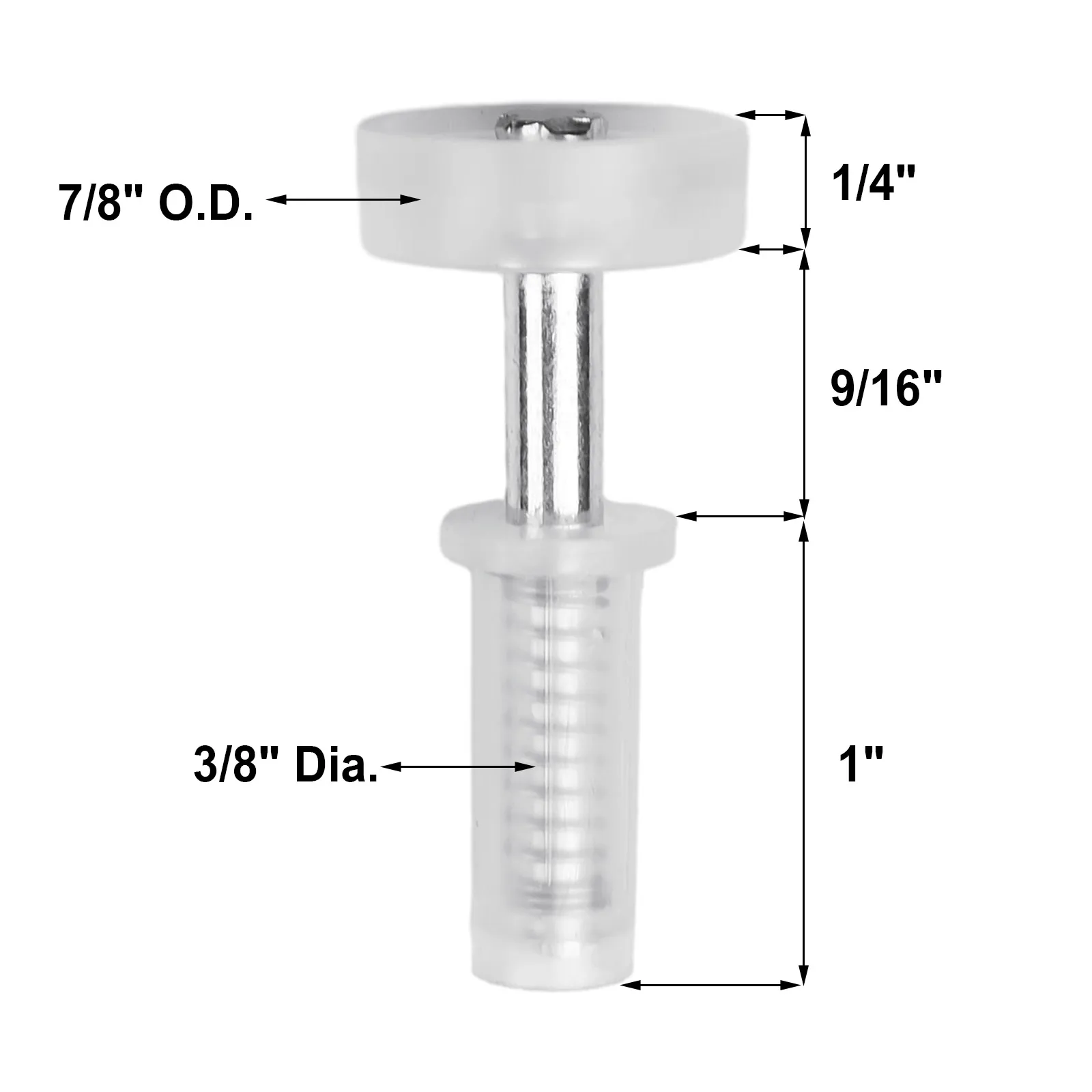 4PCS New Top Guide Wheel Pivot Hinge Nylon Repair Parts Rust-resistant Silver Hardware Bifold Cabinet Door Closets
4PCS New Top Guide Wheel Pivot Hinge Nylon Repair Parts Rust-resistant Silver Hardware Bifold Cabinet Door Closets