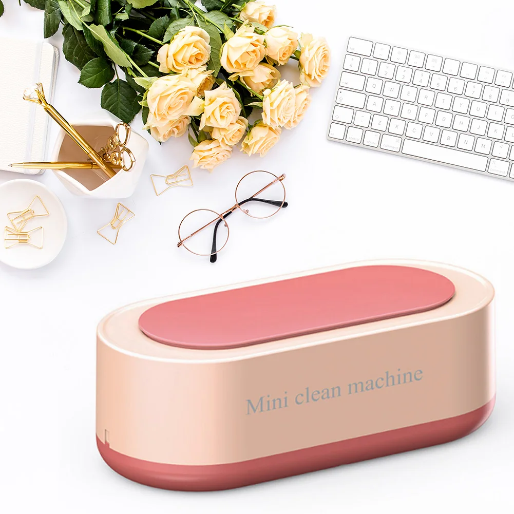 Ultrasonic Cleaning Machine Portable Home Ring Cleaner Household Smart Jewelry Glasses Watch High Frequency Washing Accessories
Ultrasonic Cleaning Machine Portable Home Ring Cleaner Household Smart Jewelry Glasses Watch High Frequency Washing Accessories