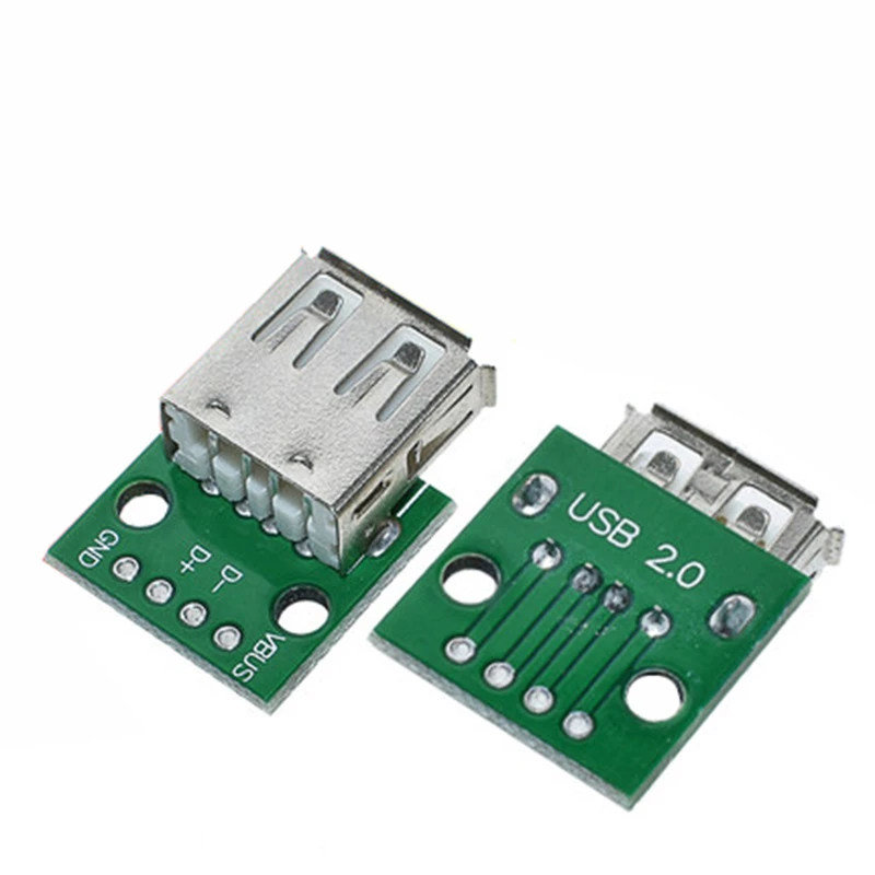 10PCS Type A Female USB To DIP 2.54MM PCB Board Adapter Converter Connector USB-03 4 Pin 2.0 Socket
10PCS Type A Female USB To DIP 2.54MM PCB Board Adapter Converter Connector USB-03 4 Pin 2.0 Socket