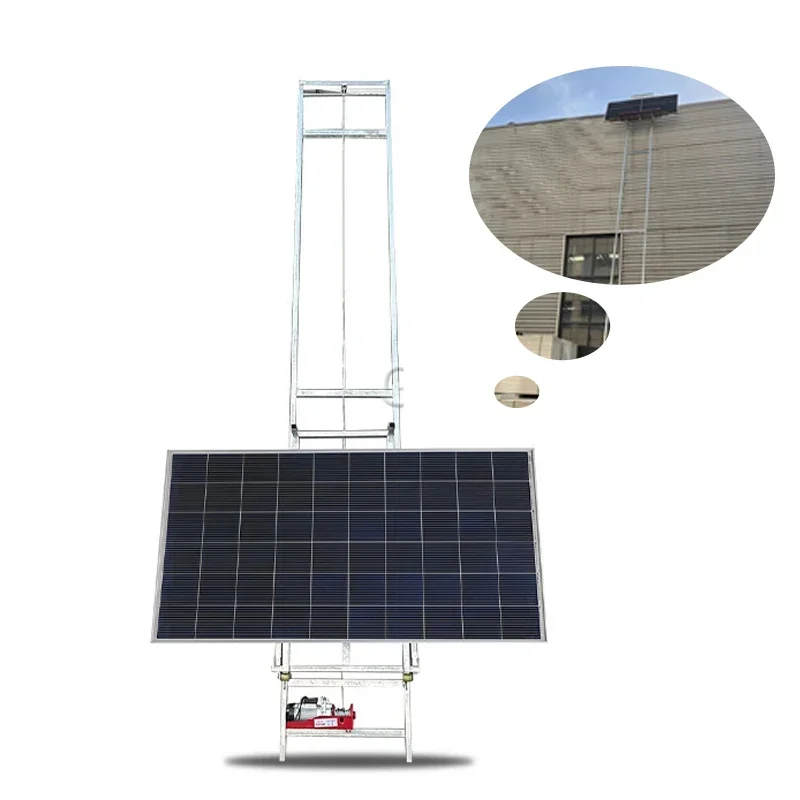 

12M Electric Cargo Lift Hoist Elevator Lift Solar Panel Lifter Automatic Lifting Platform Indoor And Outdoor Decoration Hoist