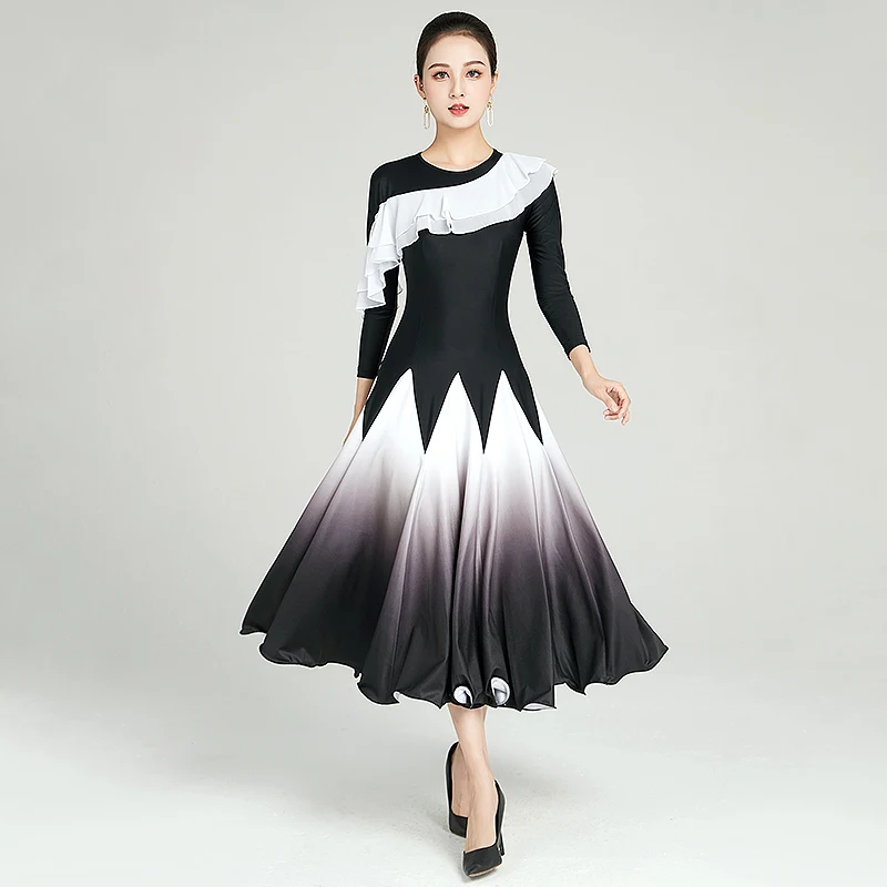 Women's Ballroom Dance Competition Dress 2023 New Standrad Waltz Practice Clothes Big Swing Modern Performance Costumes TXH-ZM54
Women's Ballroom Dance Competition Dress 2023 New Standrad Waltz Practice Clothes Big Swing Modern Performance Costumes TXH-ZM54