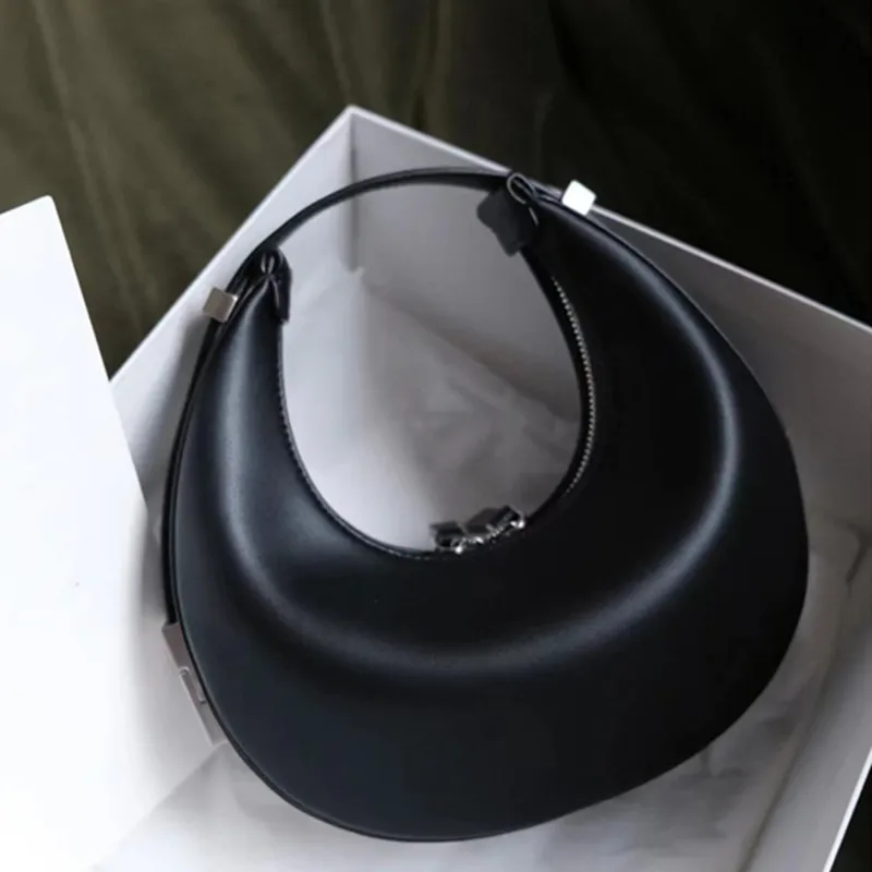 Woman Under Arm Bag Lady Handbag Hard Moon Bag Genuine Leather Women's Bag Cowhide Underarm Bag Shoulder Bag For Girl
Woman Under Arm Bag Lady Handbag Hard Moon Bag Genuine Leather Women's Bag Cowhide Underarm Bag Shoulder Bag For Girl