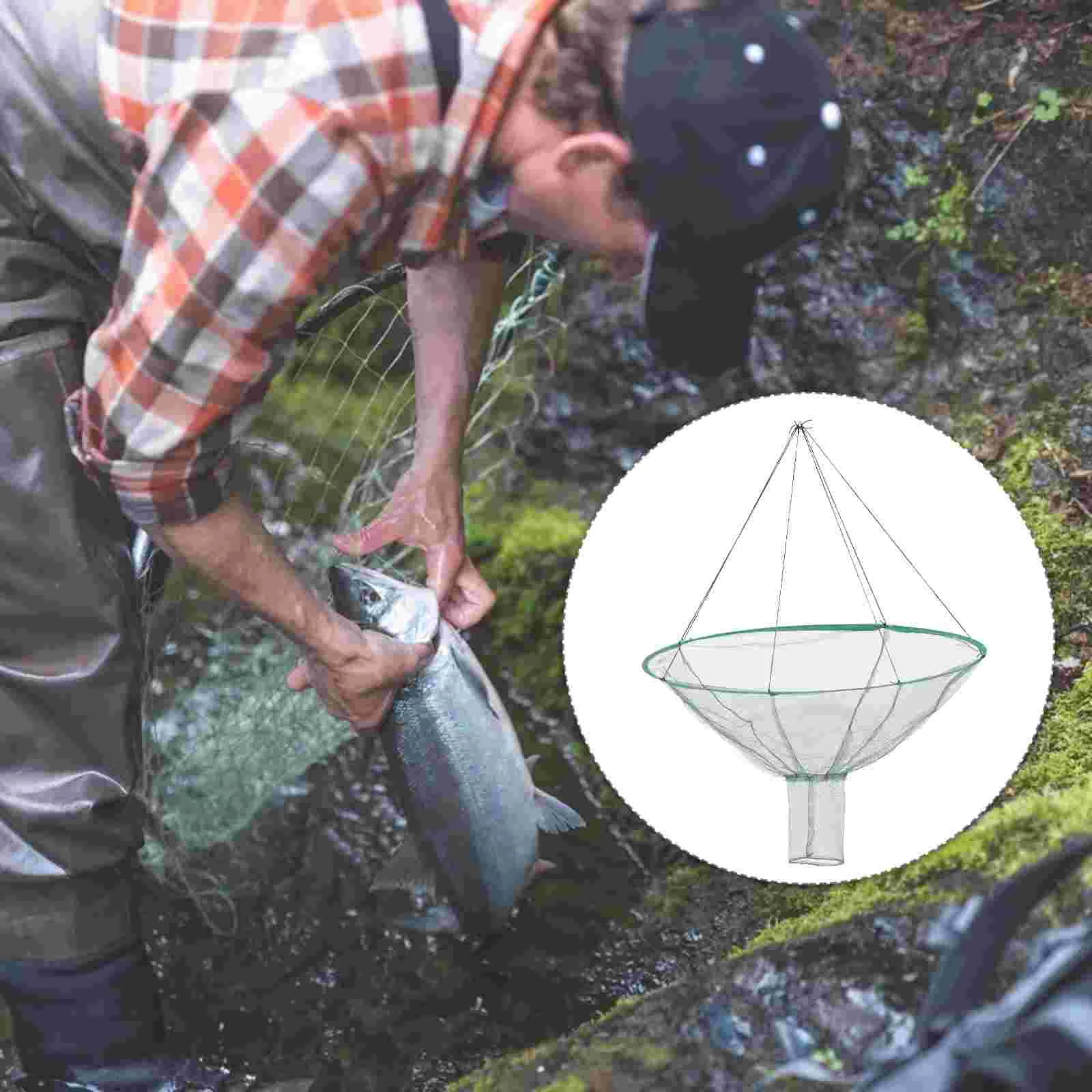 Fishing Keep Net Aquarium Net Fish Trap Net Foldable Fishing Bait Trap Fishing Landing Net Mesh Fish Trap
Fishing Keep Net Aquarium Net Fish Trap Net Foldable Fishing Bait Trap Fishing Landing Net Mesh Fish Trap