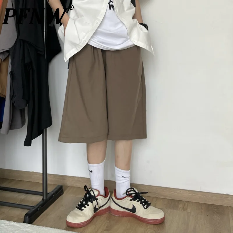 PFNW Fifth Pants Men's Summer Korean Style 2024 New Solid Color Loose Fashion Trend Male Trousers Men Clothing 28W3212
PFNW Fifth Pants Men's Summer Korean Style 2024 New Solid Color Loose Fashion Trend Male Trousers Men Clothing 28W3212