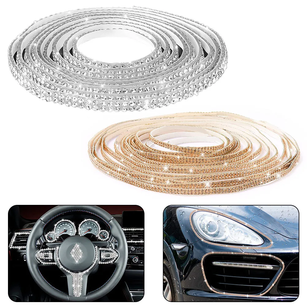 1 Yards About 4.5 Meters Bling Crystal Stickers Stickers Rhinestone Decoration Ribbon Diamond Ribbon Car Interior Universal
1 Yards About 4.5 Meters Bling Crystal Stickers Stickers Rhinestone Decoration Ribbon Diamond Ribbon Car Interior Universal