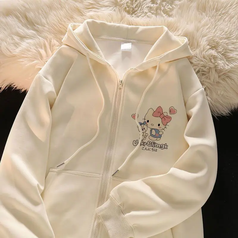 Sanrio Kawaii аниме Hello Kitty осень-зима модная свободная толстовка с капюшоном с милым мультяшным принтом для девочек теплая толстовка пальто игрушки для детей
Sanrio Kawaii аниме Hello Kitty осень-зима модная свободная толстовка с капюшоном с милым мультяшным принтом для девочек теплая толстовка пальто игрушки для детей
