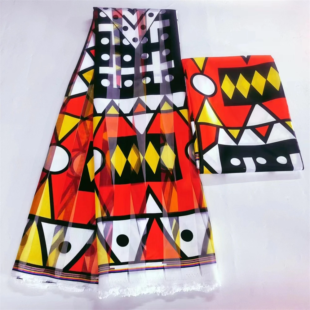 African Organza Silk Fabric, Silk Wax Nigerian Fabrics, African Satin Silk For Women Dress 3+3 Yards
African Organza Silk Fabric, Silk Wax Nigerian Fabrics, African Satin Silk For Women Dress 3+3 Yards