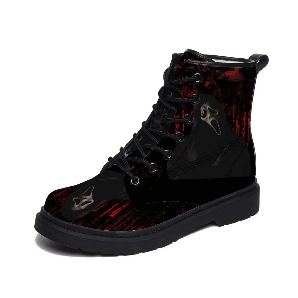 Scream Ghostface Ghost Face Horror Halloween DIY Design Women's Winter Snow Boots Waterproof Fashion Wide Middle Tube Mens Shoes
Scream Ghostface Ghost Face Horror Halloween DIY Design Women's Winter Snow Boots Waterproof Fashion Wide Middle Tube Mens Shoes