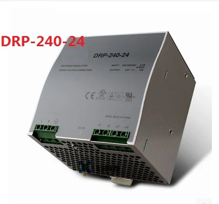 

DRP-240-24 240W 24V 10A Single Output AC-DC Industrial Din Rail Switching Power Supply