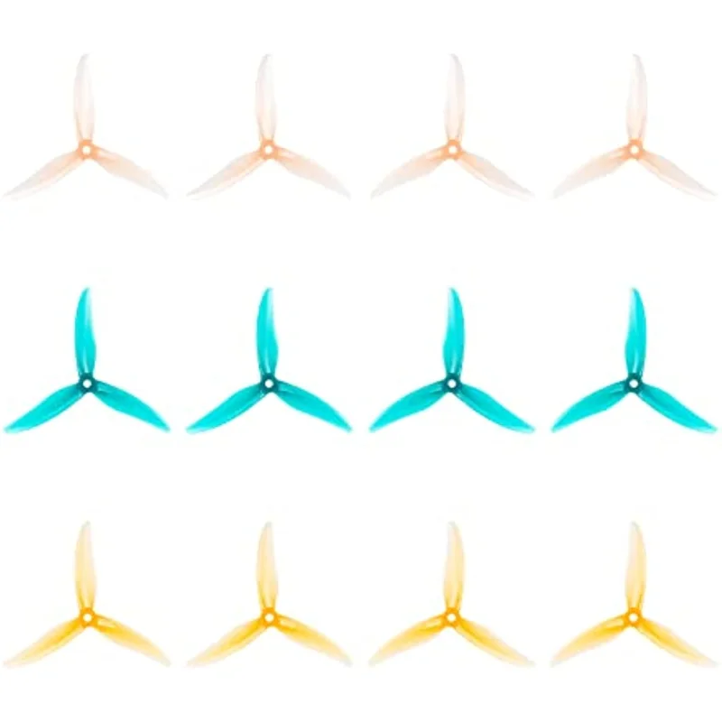 BETAFPV 12pcs Gemfan Freestyle 3S 3-Blade Propellers with 5mm Shaft Hole Compatible 5'' RC Quadcopter FPV 3 Colors 6CW 6CCW
BETAFPV 12pcs Gemfan Freestyle 3S 3-Blade Propellers with 5mm Shaft Hole Compatible 5'' RC Quadcopter FPV 3 Colors 6CW 6CCW