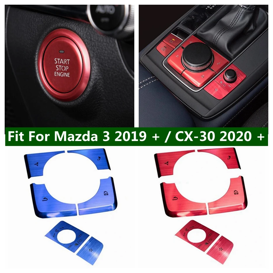 Engine Start Stop Push Button / Center Control Gear Shift Cover Trim For Mazda 3 2019 - 2023 / CX-30 2020 - 2023 Car Accessories
Engine Start Stop Push Button / Center Control Gear Shift Cover Trim For Mazda 3 2019 - 2023 / CX-30 2020 - 2023 Car Accessories