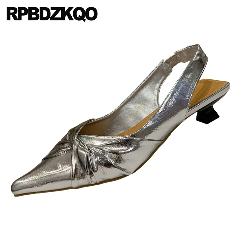 Low Heel Pumps Thin Kawaii Shoes Kitten Pointy Toe Comfort Metallic Bowtie Bowknot Women Sweet Bow Knot Mirror Bride Slingback
Low Heel Pumps Thin Kawaii Shoes Kitten Pointy Toe Comfort Metallic Bowtie Bowknot Women Sweet Bow Knot Mirror Bride Slingback