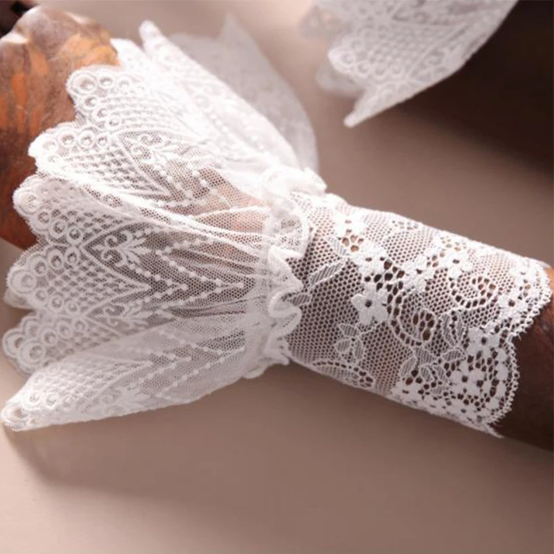 Women Lace Floral Fake Sleeve Cuffs Shirt Detachable False Cuffs Horn Cuffs Wrist Warmers Decorative Women Clothing Accessory
Women Lace Floral Fake Sleeve Cuffs Shirt Detachable False Cuffs Horn Cuffs Wrist Warmers Decorative Women Clothing Accessory