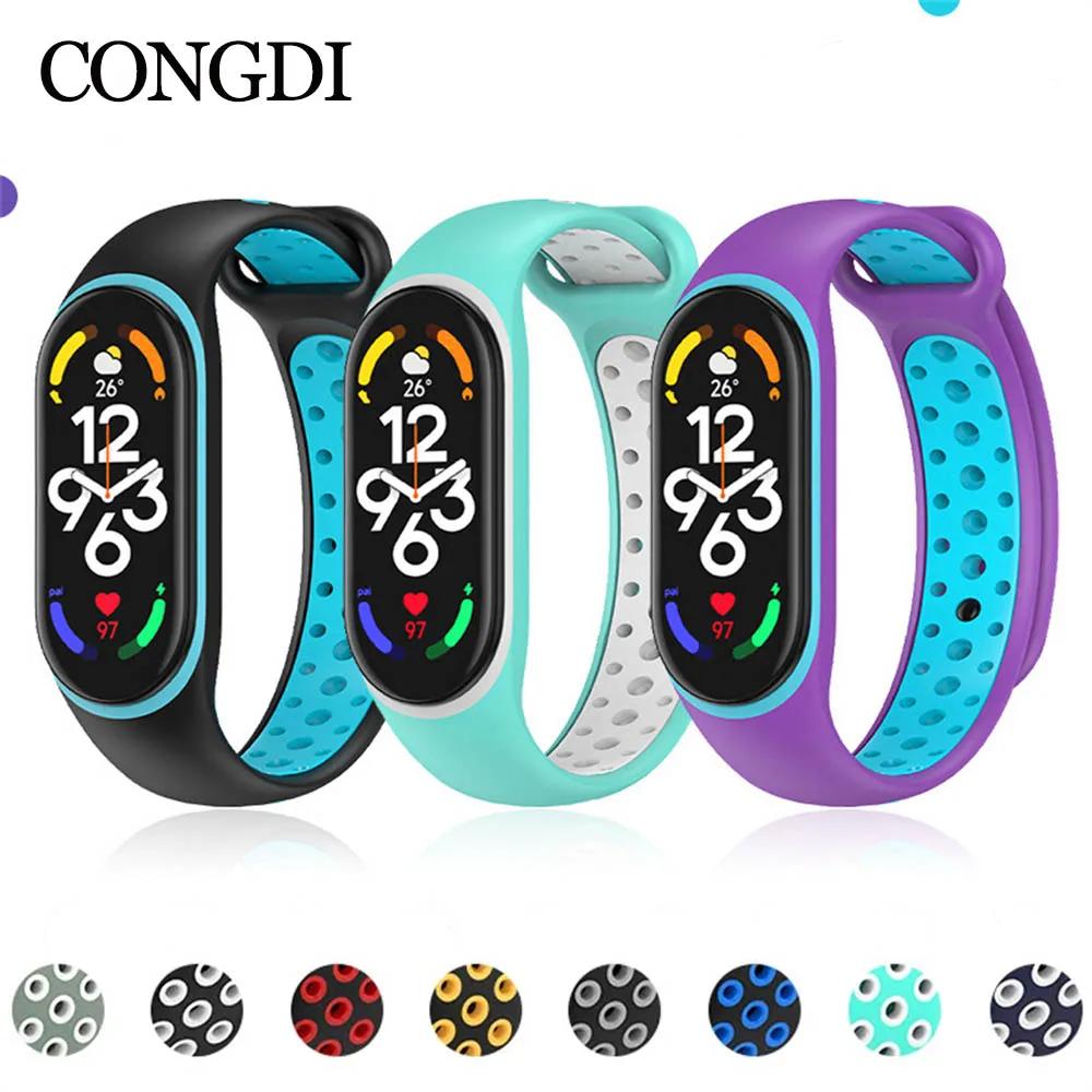 Ремешок силиконовый для Xiaomi Mi Band 7 6 5 4 3, сменный спортивный браслет с защитой от пота, аксессуары для Mi Band
Ремешок силиконовый для Xiaomi Mi Band 7 6 5 4 3, сменный спортивный браслет с защитой от пота, аксессуары для Mi Band