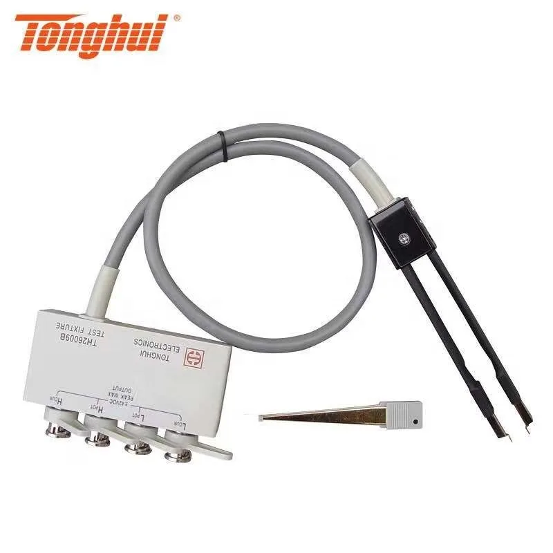 TH26009B Φ испытательный прибор для LCR Meters TH26011AS 4-терминальные фотокабели
TH26009B Φ испытательный прибор для LCR Meters TH26011AS 4-терминальные фотокабели